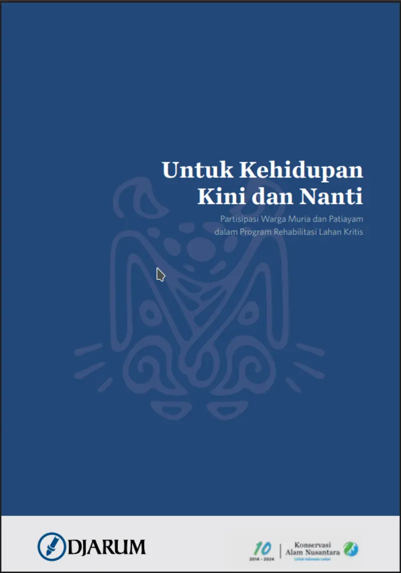 Cover buku Untuk Keindahan Kini dan Nanti