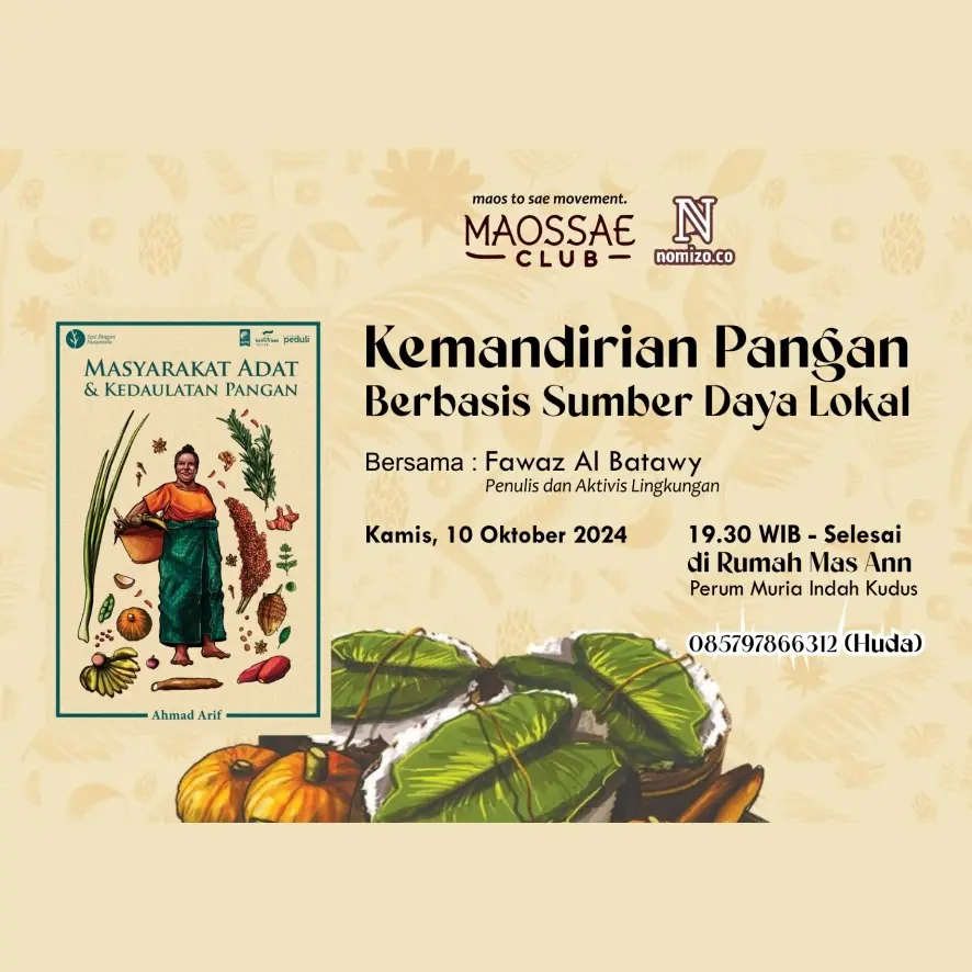 Poster MAOSSAE #1: Kemandirian Pangan Berbasis Sumber Daya Lokal
