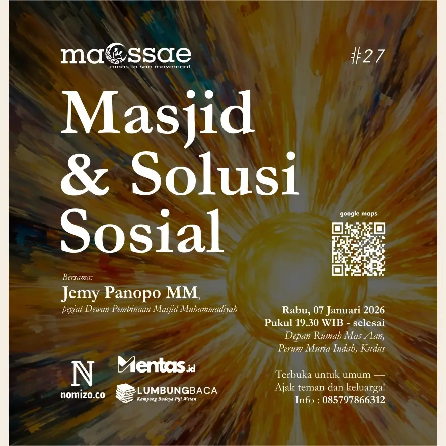 Poster MAOSSAE #27: Masjid & Solusi Sosial