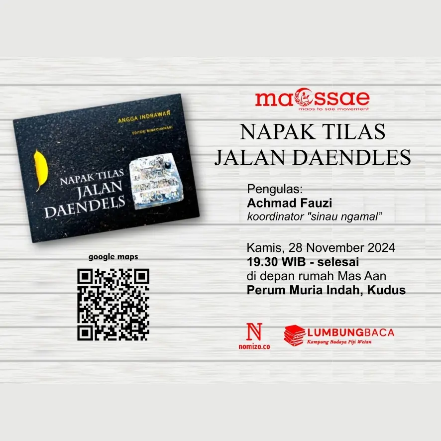 Poster MAOSSAE #4: Napak Tilas Jalan Daendels