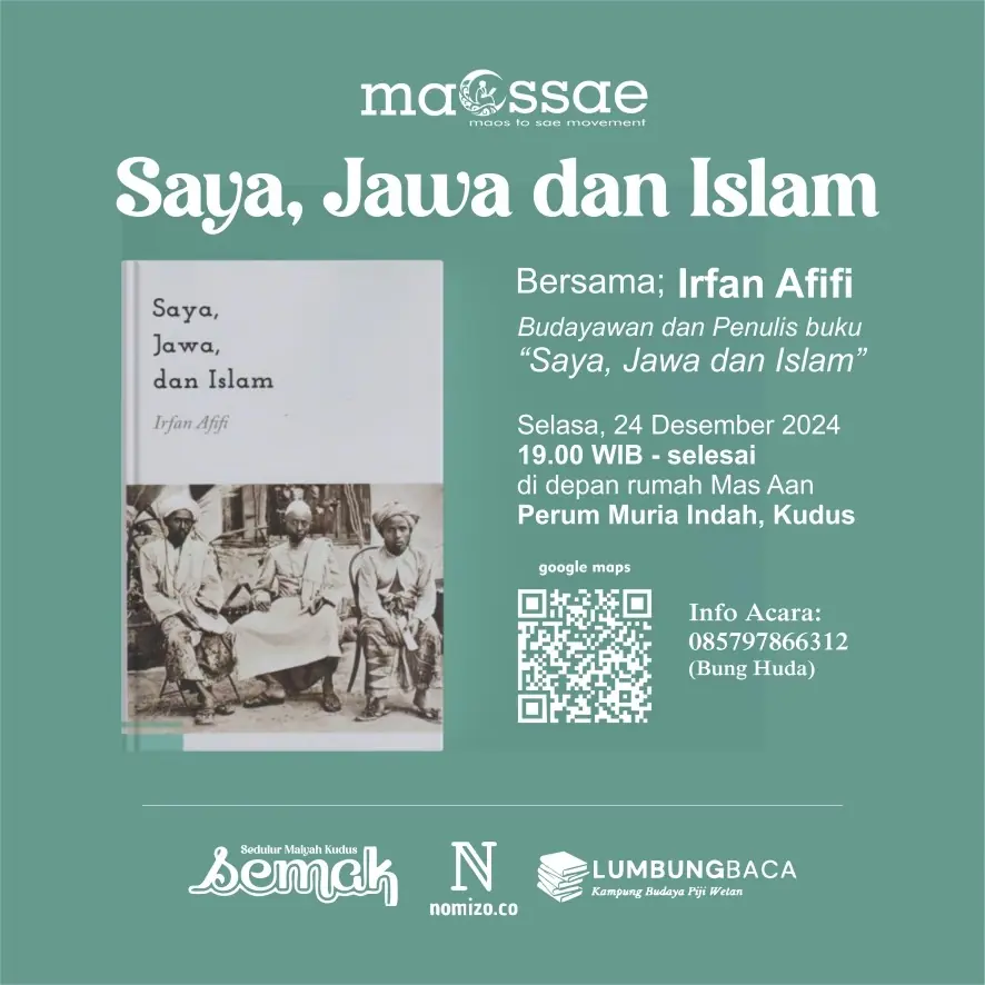 Poster MAOSSAE #7: Saya, Jawa, dan Islam